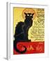 Tournee Du Chat Noir, 1896 - The Black Cat Cabaret-Théophile Alexandre Steinlen-Framed Premium Giclee Print