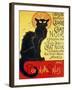 Tournee Du Chat Noir, 1896 - The Black Cat Cabaret-Théophile Alexandre Steinlen-Framed Premium Giclee Print