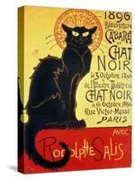 Tournee Du Chat Noir, 1896 - The Black Cat Cabaret-Théophile Alexandre Steinlen-Stretched Canvas