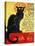 Tournee Du Chat Noir, 1896 - The Black Cat Cabaret-Théophile Alexandre Steinlen-Stretched Canvas