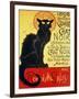 Tournee Du Chat Noir, 1896 - The Black Cat Cabaret-Théophile Alexandre Steinlen-Framed Giclee Print