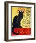 Tournee Du Chat Noir, 1896 - The Black Cat Cabaret-Théophile Alexandre Steinlen-Framed Giclee Print