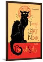 Tournee du Chat Noir Avec Rodolptte Salis-Th?ophile Alexandre Steinlen-Framed Premium Giclee Print