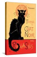 Tournee du Chat Noir Avec Rodolptte Salis-Th?ophile Alexandre Steinlen-Stretched Canvas