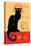 Tournee du Chat Noir Avec Rodolptte Salis-Th?ophile Alexandre Steinlen-Stretched Canvas