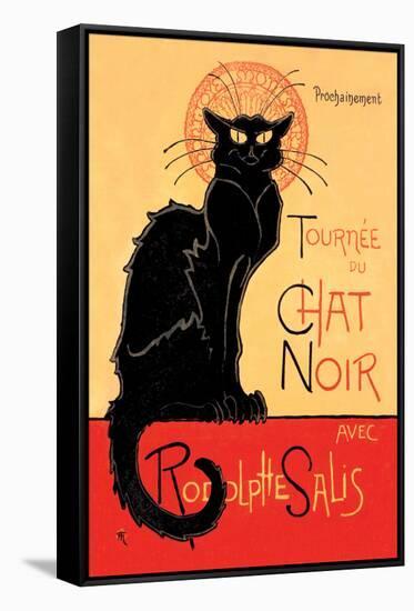 Tournee du Chat Noir Avec Rodolptte Salis-Th?ophile Alexandre Steinlen-Framed Stretched Canvas