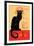Tournee du Chat Noir Avec Rodolptte Salis-Th?ophile Alexandre Steinlen-Framed Art Print