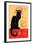 Tournee du Chat Noir Avec Rodolptte Salis-Th?ophile Alexandre Steinlen-Framed Art Print