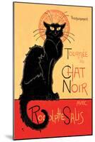 Tournee du Chat Noir Avec Rodolptte Salis-Th?ophile Alexandre Steinlen-Mounted Art Print