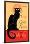 Tournee du Chat Noir Avec Rodolptte Salis-Th?ophile Alexandre Steinlen-Framed Art Print