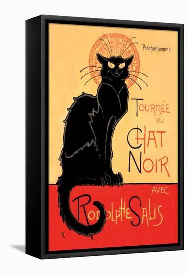 Tournee du Chat Noir Avec Rodolptte Salis-Théophile Alexandre Steinlen-Framed Stretched Canvas