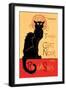 Tournee du Chat Noir Avec Rodolptte Salis-Théophile Alexandre Steinlen-Framed Art Print