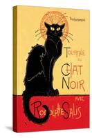 Tournee du Chat Noir Avec Rodolptte Salis-Théophile Alexandre Steinlen-Stretched Canvas