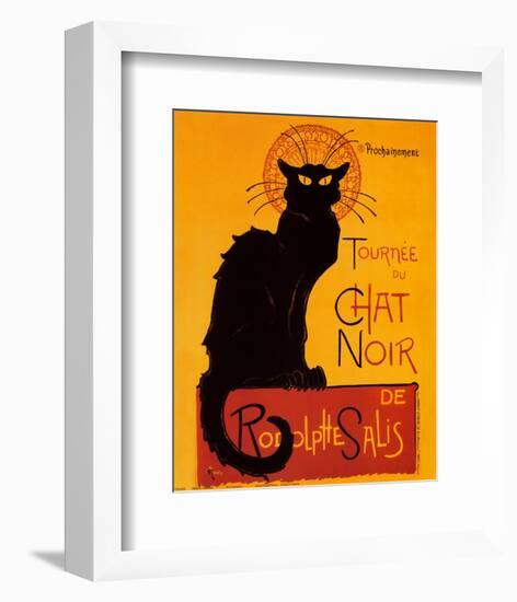 Tournée du Chat Noir, c.1896-Théophile Alexandre Steinlen-Framed Art Print