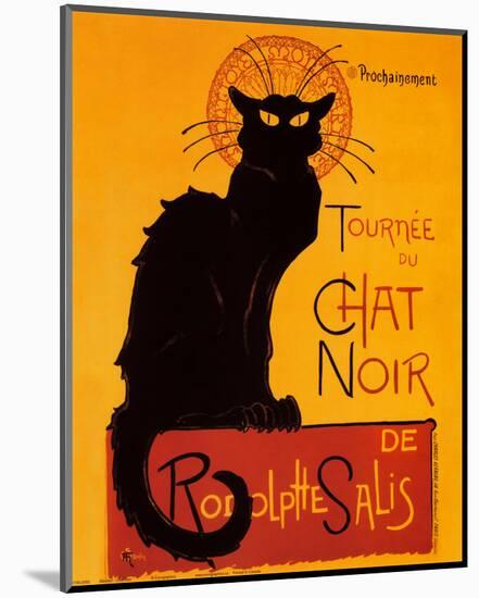 Tournée du Chat Noir, c.1896-Théophile Alexandre Steinlen-Mounted Art Print