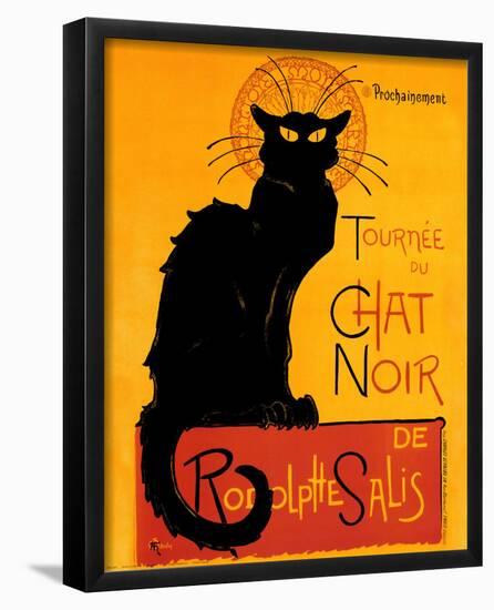 Tournée du Chat Noir, c.1896-Théophile Alexandre Steinlen-Framed Poster