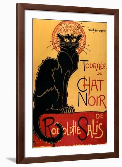 Tournée du Chat Noir, c.1896-Théophile Alexandre Steinlen-Framed Art Print