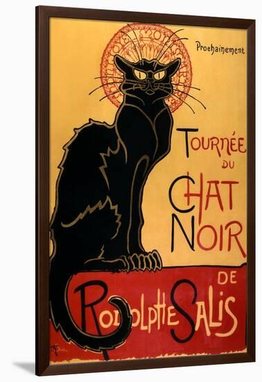 Tournée du Chat Noir, c.1896-Théophile Alexandre Steinlen-Framed Art Print