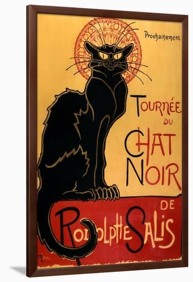 Tournée du Chat Noir, c.1896-Théophile Alexandre Steinlen-Framed Art Print