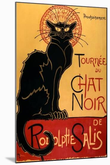 Tournée du Chat Noir, c.1896-Théophile Alexandre Steinlen-Mounted Art Print