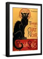 Tournée du Chat Noir, c.1896-Théophile Alexandre Steinlen-Framed Art Print