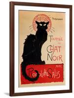 Tournee Du Chat Noir-Théophile Alexandre Steinlen-Framed Art Print