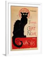 Tournee Du Chat Noir-Théophile Alexandre Steinlen-Framed Art Print