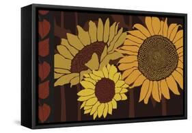 Tournesol III-null-Framed Stretched Canvas