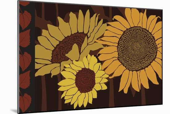 Tournesol III-null-Mounted Giclee Print