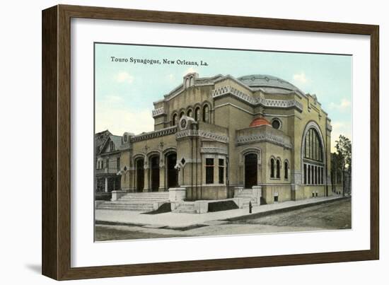 Touro Synagogue, New Orleans-null-Framed Art Print