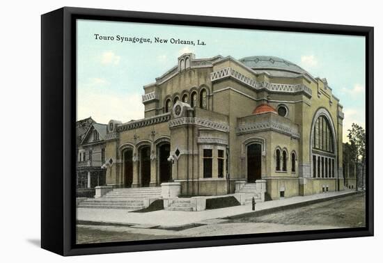 Touro Synagogue, New Orleans-null-Framed Stretched Canvas