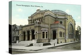 Touro Synagogue, New Orleans-null-Stretched Canvas