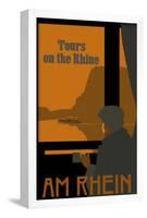 Tours on the Rhine-null-Framed Poster