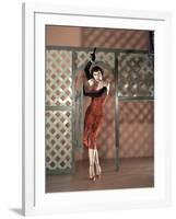 Tous en Scene THE BAND WAGON by VincenteMinnelli with Cyd Charisse, 1953 (photo)-null-Framed Photo