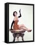 Tous en Scene THE BAND WAGON by VincenteMinnelli with Cyd Charisse, 1953 (photo)-null-Framed Stretched Canvas