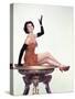 Tous en Scene THE BAND WAGON by VincenteMinnelli with Cyd Charisse, 1953 (photo)-null-Stretched Canvas