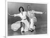 Tous en Scene THE BAND WAGON by VincenteMinnelli with Cyd Charisse and Fred Astaire, 1953 (b/w phot-null-Framed Photo