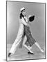 Tous en Scene THE BAND WAGON by VincenteMinnelli with Cyd Charisse and Fred Astaire, 1953 (b/w phot-null-Mounted Photo