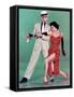 Tous en Scene THE BAND WAGON by VincenteMinnelli with Cyd Charisse and Fred Astaire, 1953 (photo)-null-Framed Stretched Canvas