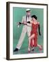 Tous en Scene THE BAND WAGON by VincenteMinnelli with Cyd Charisse and Fred Astaire, 1953 (photo)-null-Framed Photo