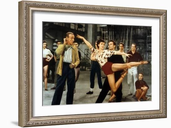 Tous En Scene the Band Wagon De Vincente Minnelli Avec Cyd Charisse, Fred Astaire, 1953-null-Framed Photo