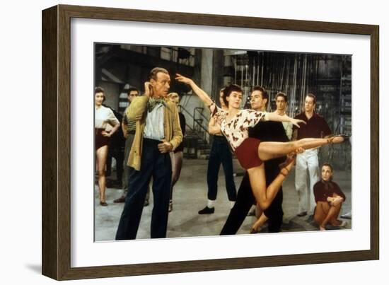 Tous En Scene the Band Wagon De Vincente Minnelli Avec Cyd Charisse, Fred Astaire, 1953-null-Framed Photo