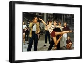Tous En Scene the Band Wagon De Vincente Minnelli Avec Cyd Charisse, Fred Astaire, 1953-null-Framed Photo