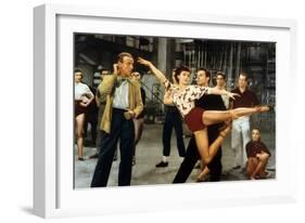 Tous En Scene the Band Wagon De Vincente Minnelli Avec Cyd Charisse, Fred Astaire, 1953-null-Framed Photo