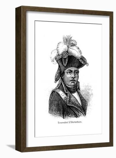 Toussaint Louverture, Haitian Revolutionary Leader-null-Framed Giclee Print