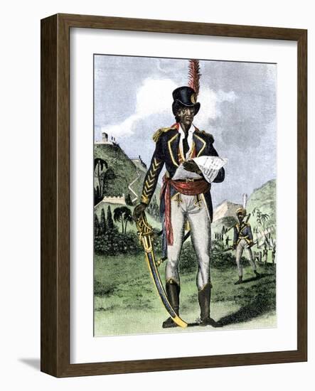 Toussaint Louverture, Liberator of Haiti-null-Framed Giclee Print