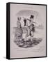 Tout ce qu'on voudra, numero 46-Honore Daumier-Framed Stretched Canvas