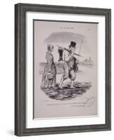 Tout ce qu'on voudra, numero 46-Honore Daumier-Framed Giclee Print