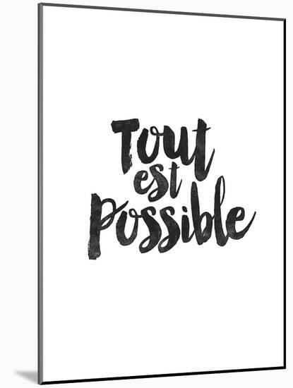 Tout Est Possible-Brett Wilson-Mounted Art Print