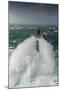 Toute La Force De La Nature Lors Du Passage De La Tempête Ruzica Au Phare De La Jument-Mathieu Rivrin-Mounted Photographic Print